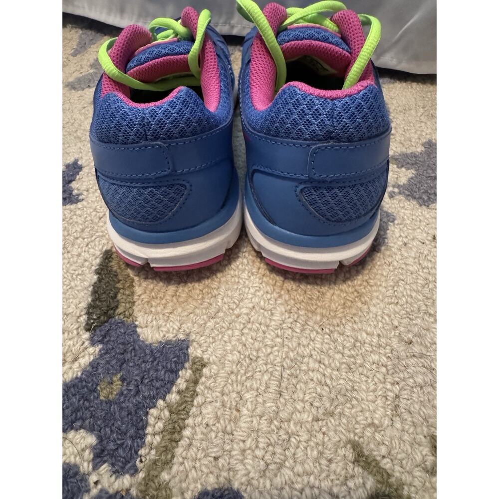 Nike LunarLon Running Shoes Blue Pink Green Women’s Size 6 Athletic Trainer - Picture 4 of 9